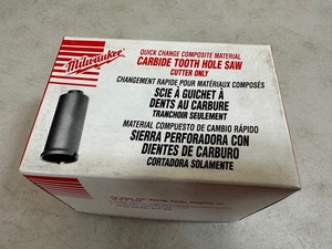 New Milwaukee Carbide Tooth Hole Saw 3 inch