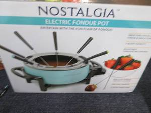 Nostalgia 6-Cup Electric Fondue Pot...