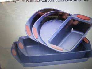Rachael Ray 5-Pc. Nonstick Carbon-S...