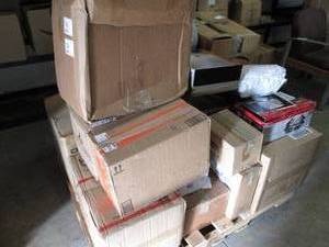 Pallet of Items with Issues for Rep...