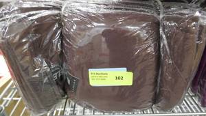 lot 102 image: 24 New leggings, all solid brown