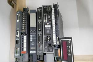 lot 160 image: Group of 10 Allen Bradley PLC boards