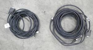 lot 163 image: 2 long Banner cables for camera to controller, model PPC32