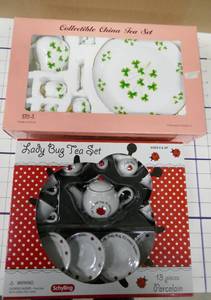 lot 166 image: 2 sets of new mini tea sets