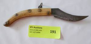 lot 191 image: Antique Knife