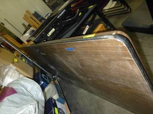 lot 232 image: 6 foot folding table