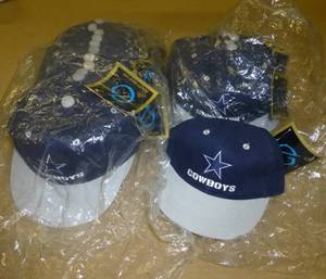 lot 229 image: 20 kids Dallas Cowboys hats