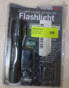 lot 248 image: Tactical SOS flash light - tested and working
