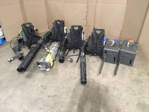 lot 2 image: Mix Lot of Ryobi Chainsaws and Blowers, Customer returns, Review all pictures