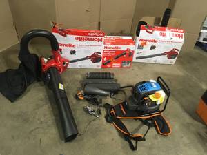 lot 5 image: Mix lot of Homelite Jet Fan Blowers, Electric Blowers, Customer returns, Review all pictures