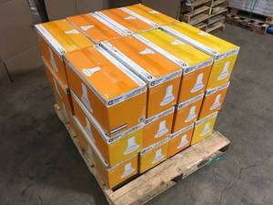 lot 13 image: Mixed Pallet of Assorted Commercial electric Lights, Open Boxes, Review all pictures