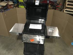lot 16 image: Weber Spirit E-215 2-Burner Propane Grill in Black, Customer return, Review all pictures