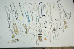 lot 50 image: necklaces