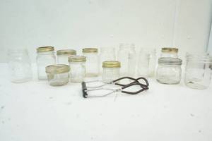 lot 121 image: canning jars