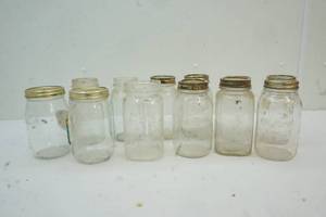 lot 124 image: canning jars