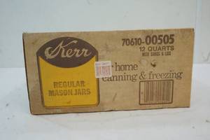 lot 125 image: canning jars