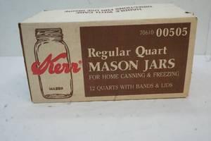 lot 126 image: canning jars