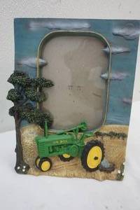 lot 180 image: John Deere picture frame