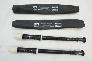 lot 236 image: soprano recorders