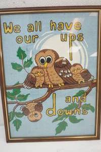 lot 240 image: owl picture