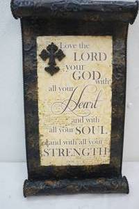 lot 242 image: love the lord decor