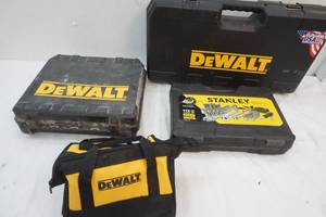 lot 259 image: DeWalt cases