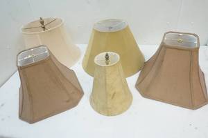 lot 261 image: lamp shades