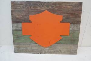 lot 262 image: wood sign
