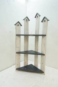 lot 270 image: decorative corner shelf