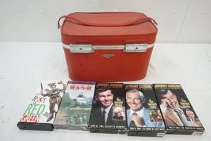 lot 272 image: imperial case, VHS movies