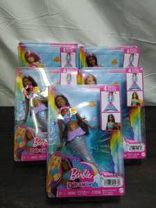 Barbie Mermaid Power Doll Sets  5ct