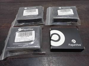 Papa Viva Flak 2.0 XL Black Grey Replacement Lenses - 4ct.