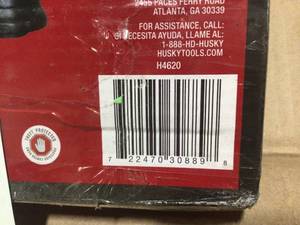 Husky Vibration Damped Medium Stroke Air Hammer open box customer return review pictures