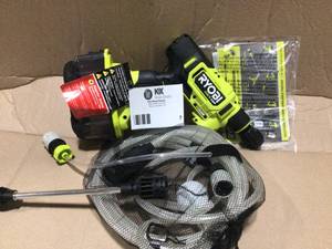 RYOBI ONE HP 18V Brushless EZClean 600 PSI 0.7 GPM Cordless Cold Water Power open box customer return