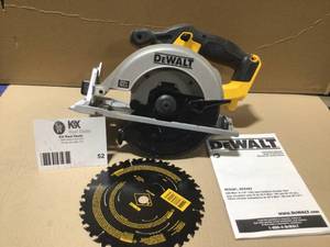 Dewalt MAX Circular Saw  Tool Only customer return review pictures