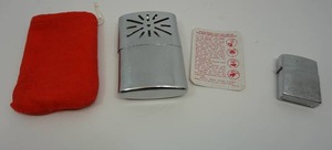 Vintage Hand Warmer in Case, Cigarette Lighter