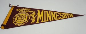 Vintage BannerFlag from Minnesota Golden Gophers