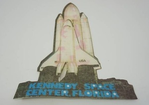 Vintage BannerFlagPennant Kennedy Space Center Florida