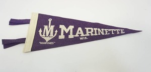 Vintage BannerFlagPennant Marionette