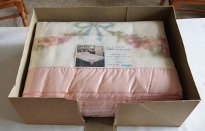 Pennys Golden Dawn RayonCotton Blanket Wedding Gift from Fifity Years Past