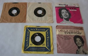 (5) Della Reese 45 Records