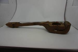3 Mid-Century Witco Wood Guitar Wall Sculptures