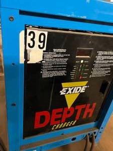 Exide Depth Charger&nbspForklift Battery Charger Model&nbsp&nbspd1-18-800&nbsp- Guaranteed To Work