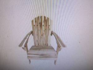 lot 101 image: Acacia Unfinished Wood Stationary O...