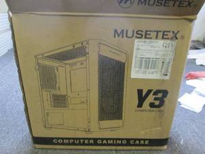 lot 121 image: museatex Y3 computer gaming case bl...