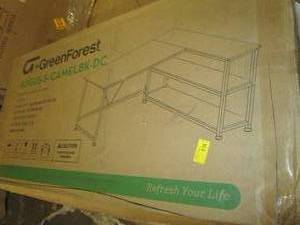 lot 124 image: green forest computer desk needs as...