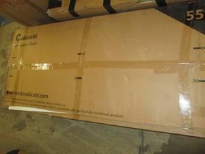 lot 129 image: cubi cubi 55 inch computer desk nee...