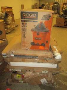 lot 135 image: pallet of items that need work and ...