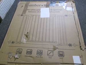 lot 176 image: auto close safety gate needs assemb...