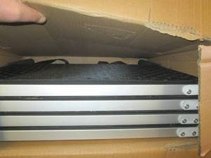 lot 177 image: portable 4 step dog ladder ...